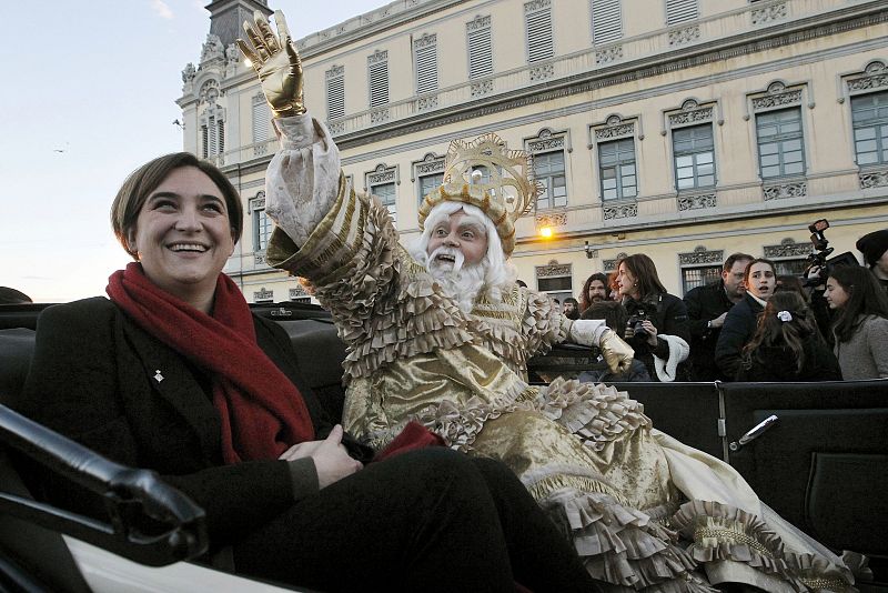 LOS REYES MAGOS LLEGAN A BARCELONA