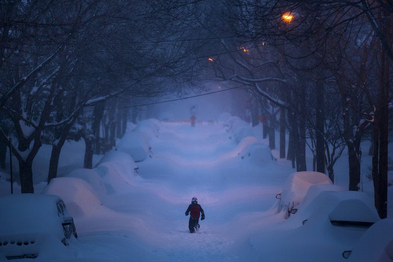 Blizzard Hits Washington, DC