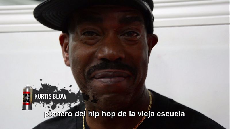 Kurtis Blow. Probablemente el primer MC de éxito a nivel mundia. Todo un caballero de los escenarios