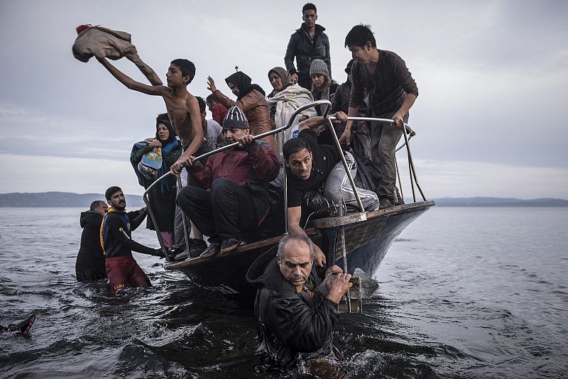 Fotografía de la serie ganadora de la categoría de noticias de actualidad de la 59 edición del World Press Photo, tomada por el fotógrafo ruso del New York Times Sergey Ponomarev