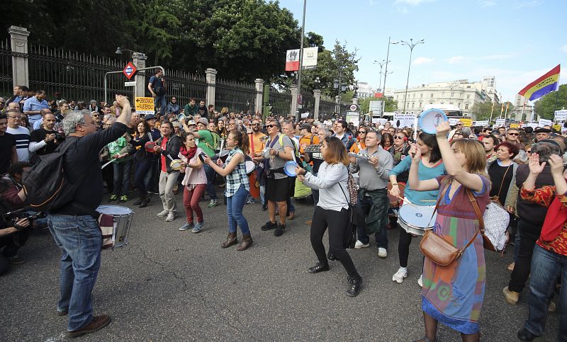 El movimiento 15M vuelve a las calles