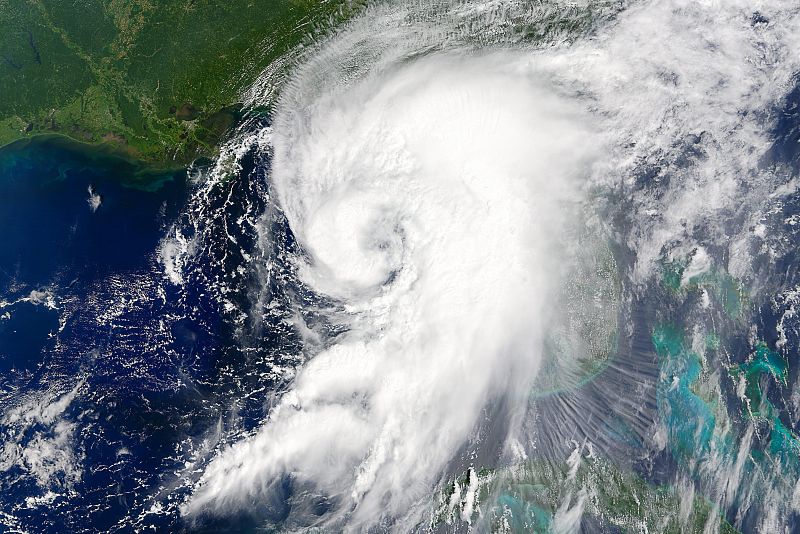 El huracán Hermine ha entrado por Florida