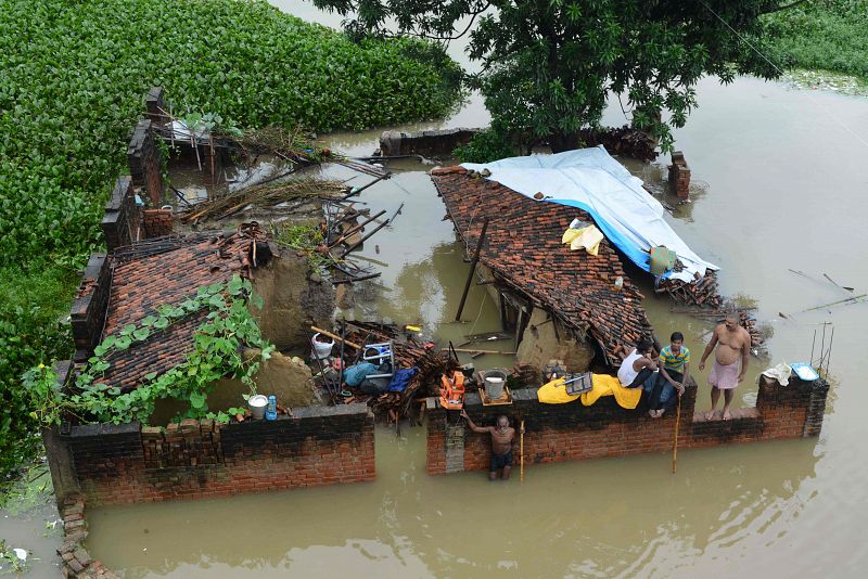 Inundaciones en la India