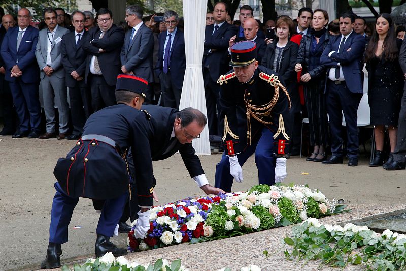 Homenaje en Francia a las víctimas del terrorismo