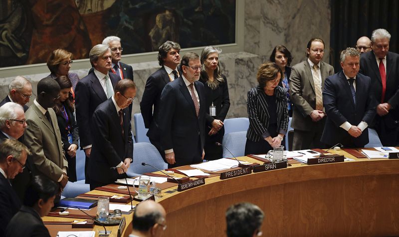 Minuto de silencio en la ONU
