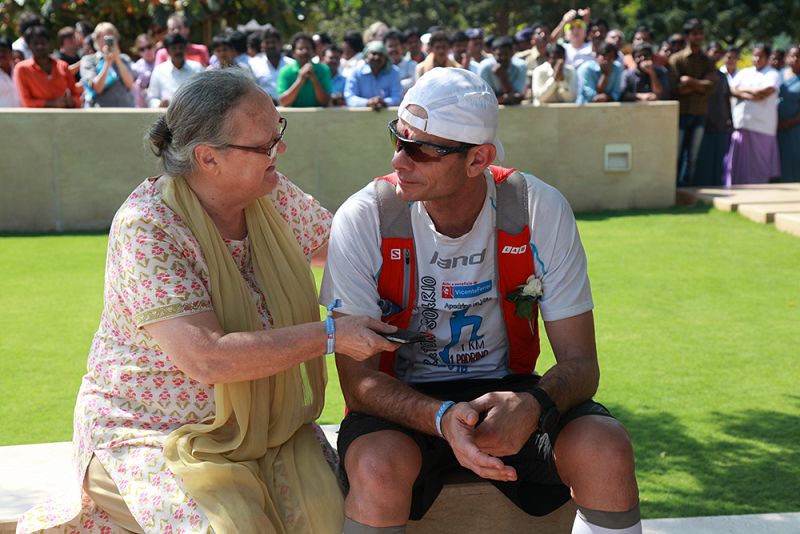 Juan Manuel Viera junto a Ana Ferrer.