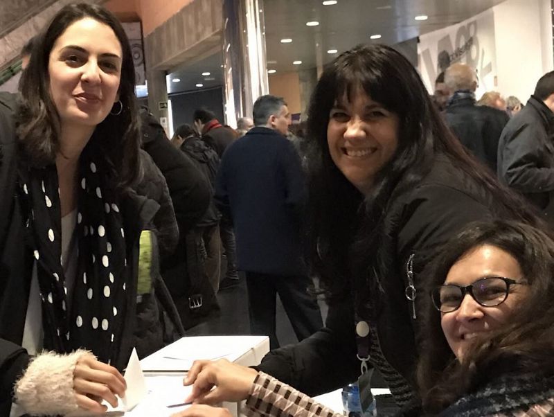 Rita Maestre vota en la II Asamblea Ciudadana de Podemos