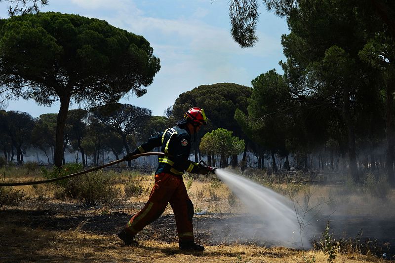 Incendio en Moguer