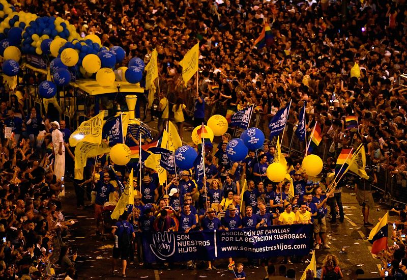 Cientos de miles de personas han llenado las calles de Madrid para celebrar el World Pride