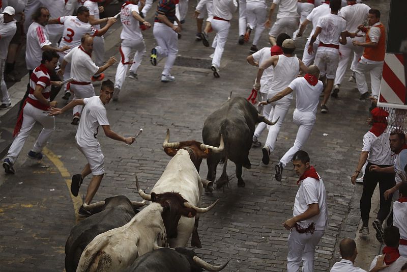 SEGUNDO ENCIERRO DE LOS SANFERMINES 2017