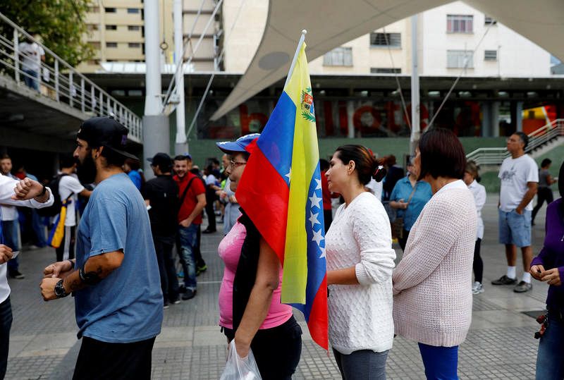 Imágenes del referéndum en Venezuela