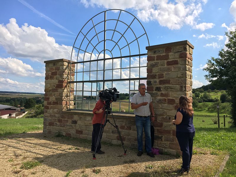 La ventana de la vista de la frontera, Leidingen