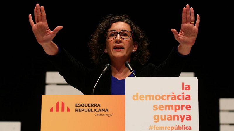 Marta Rovira, candidata virtual de ERC en las elecciones del 21-D.