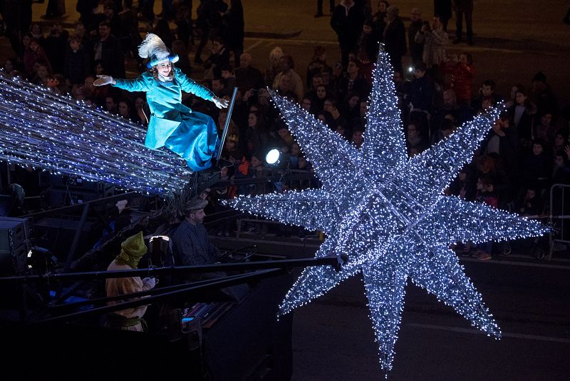 Cabalgata de Reyes en Barcelona