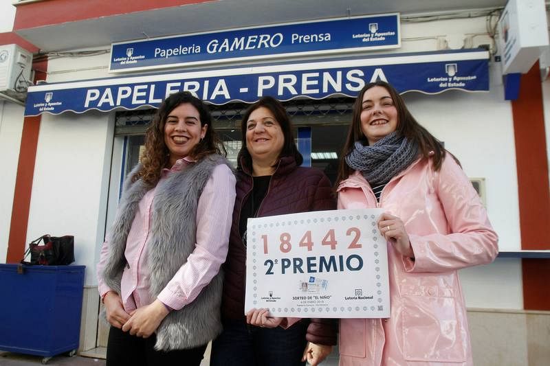 La loteras que han dado el segundo premio del Niño en Córdoba