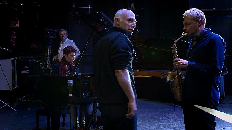 Marco Mezquida al piano y Ernesto Aurignac al saxo