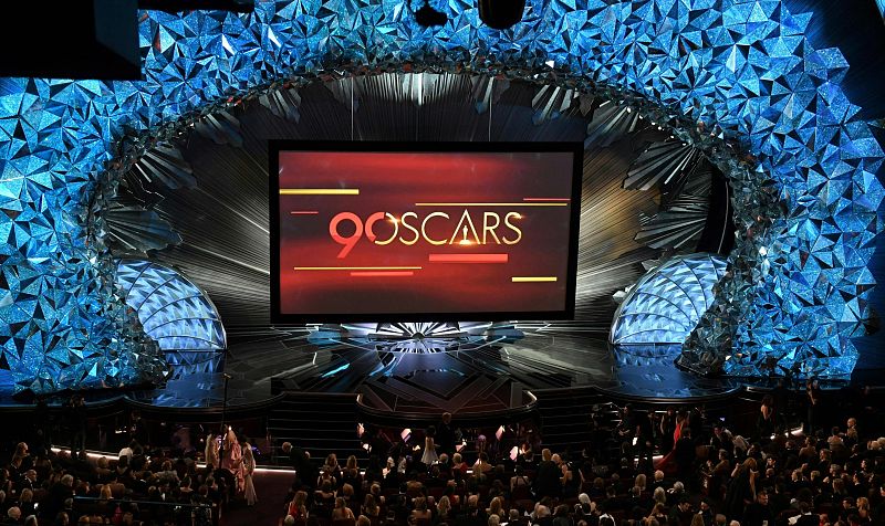 Panorámica del Dolby Theatre durante la gala de entrega de los Premios Oscar