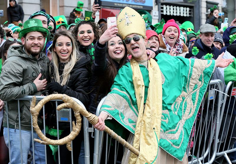 Desfile de San Patricio en Dublín