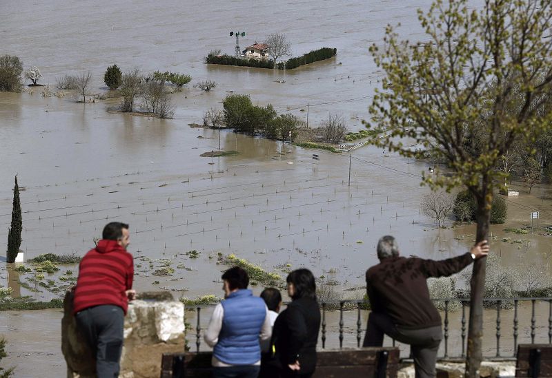 Inundaciones en Navarra