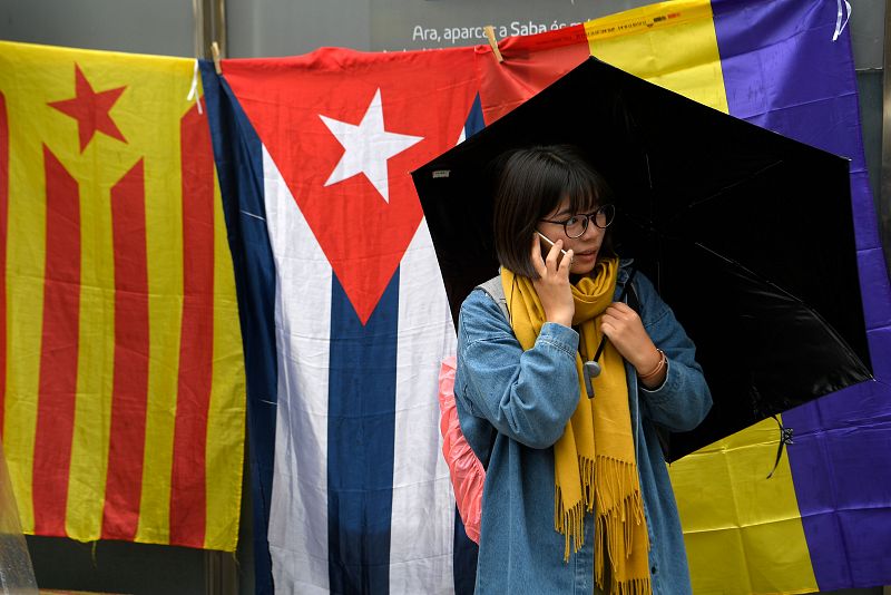 Manifestación en Barcelona