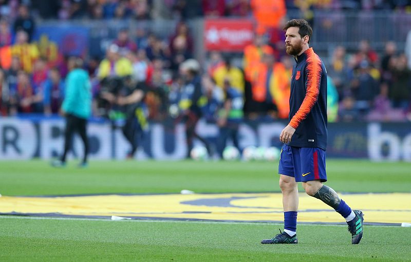 Leo Messi será también el blanco de las miradas en el clásico del Camp Nou.