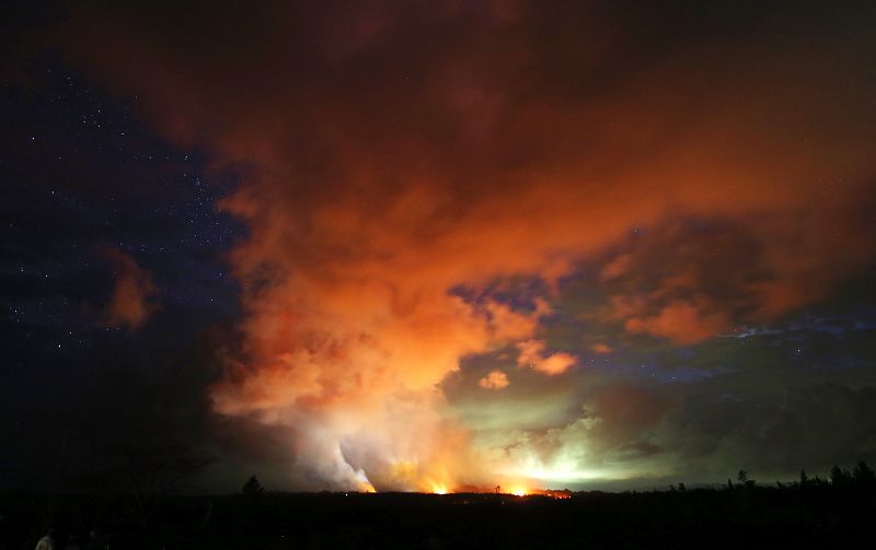 Como una aurora boreal de fuego