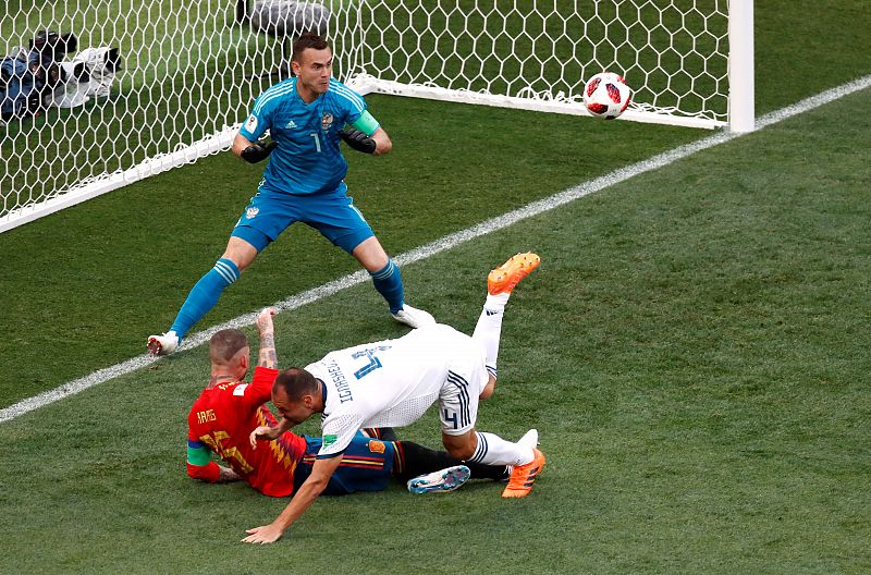 Las mejores imágenes del España-Rusia del Mundial 2018