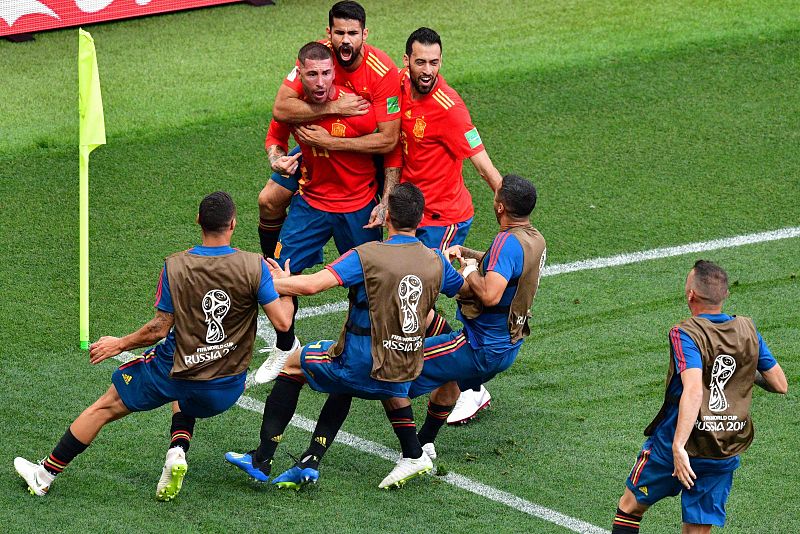 Las mejores imágenes del España-Rusia del Mundial 2018