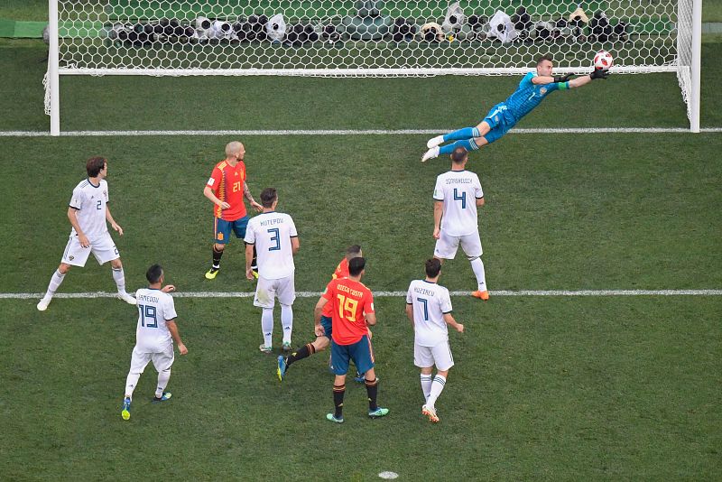Las mejores imágenes del España-Rusia del Mundial 2018