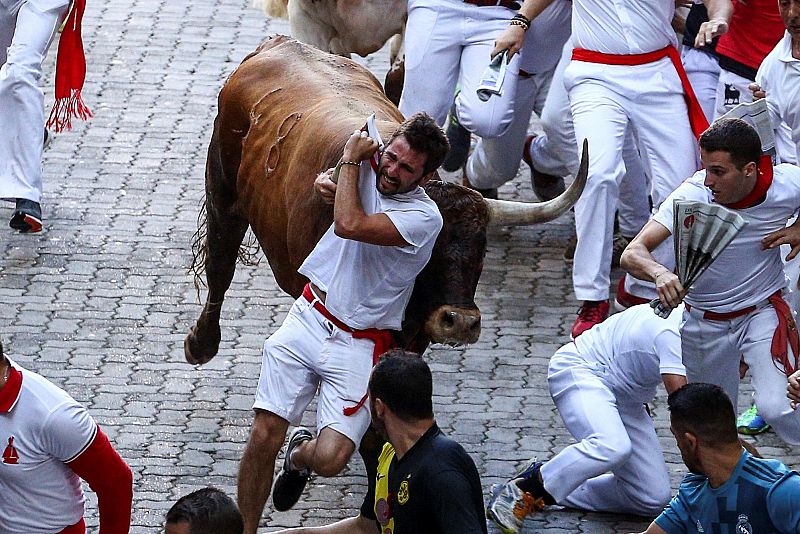 Octavo y último encierro de los Sanfermines 2018