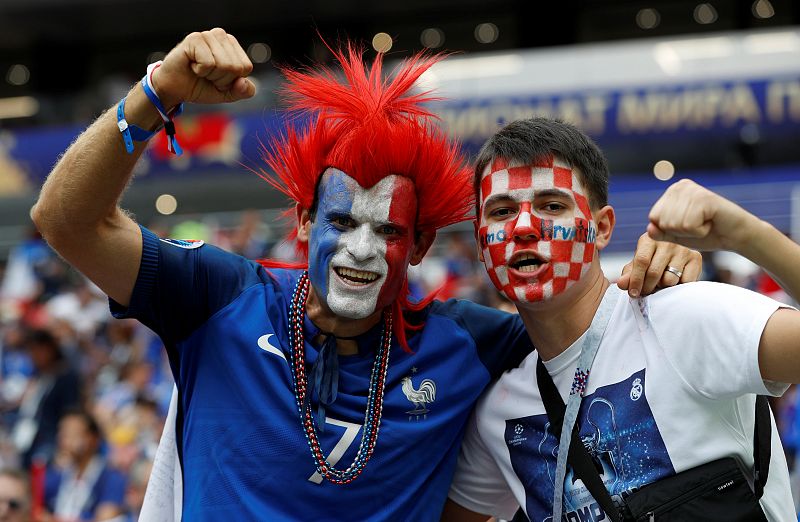 Las mejores imágenes del Francia-Croacia