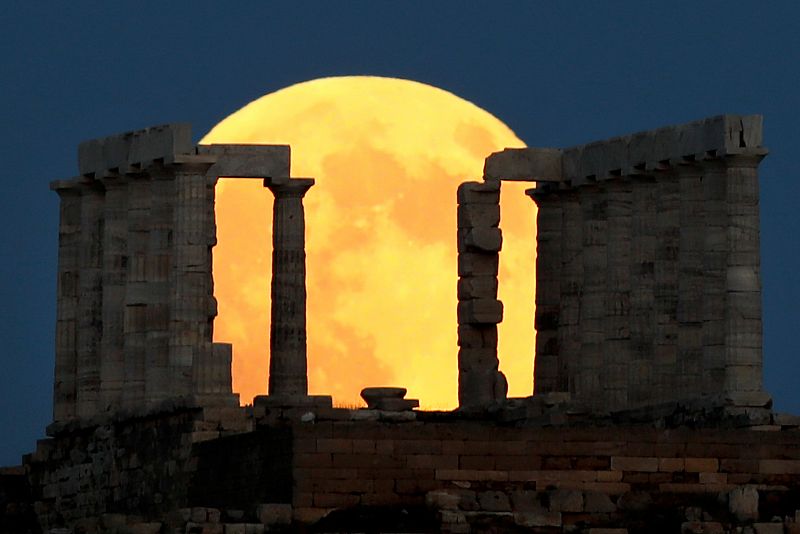 Eclipse de Luna en Grecia