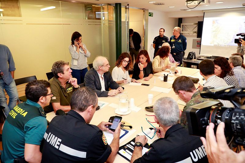 Reunión de coordinación emergencias