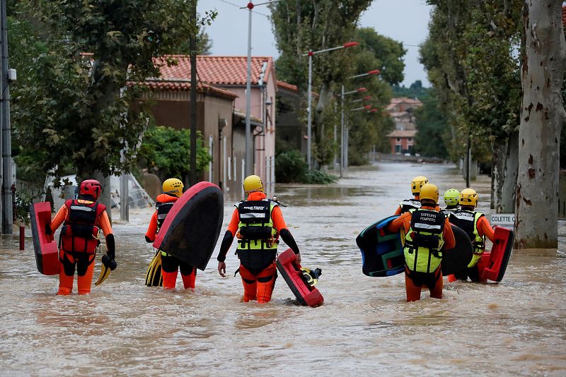 Con el agua a la cintura