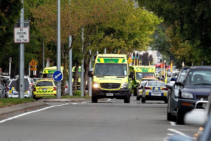 Un hombre armado abre fuego en el interior de una mezquita en Nueva Zelanda