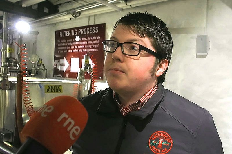 Simon Walsh, guía de Smithwick's Experience Kilkenny.