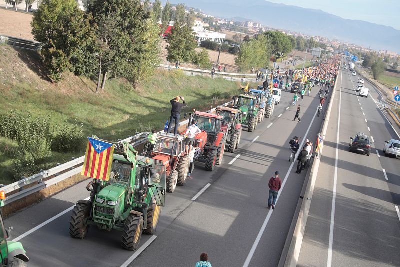 Independentistas inician las ''Marchas por la libertad''