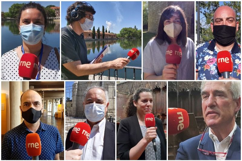 Así se hizo 'Nómadas' en Palencia.