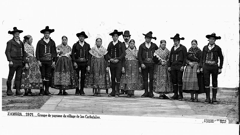 Grupo de Zamora en Madrid en 1878