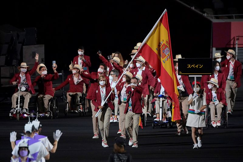 La delegación española paralímpica en Tokio