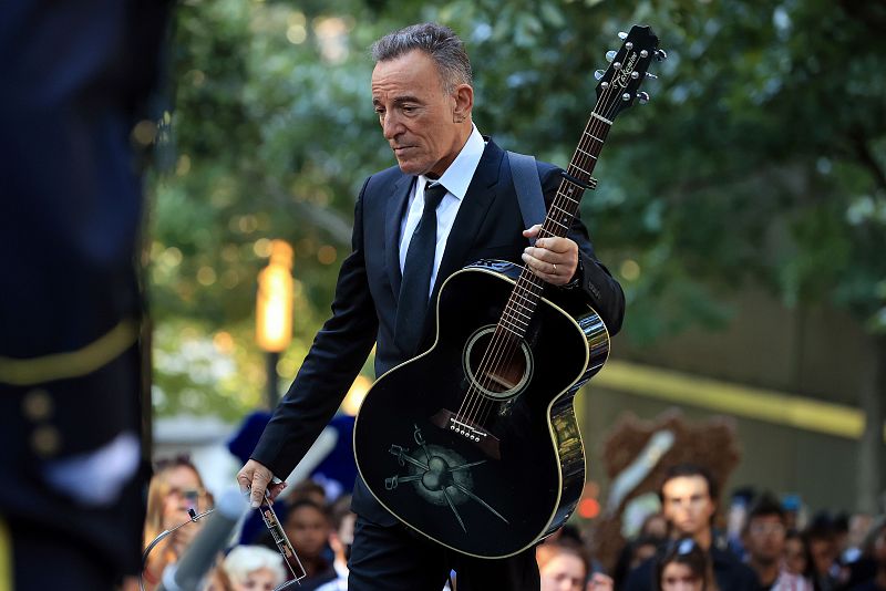 Bruce Springsteen, en el homenaje en Nueva York