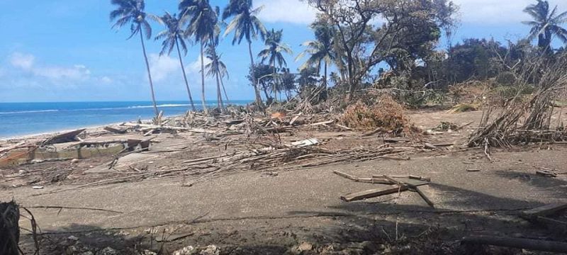 Playa en Nuku'alofa, en Tonga