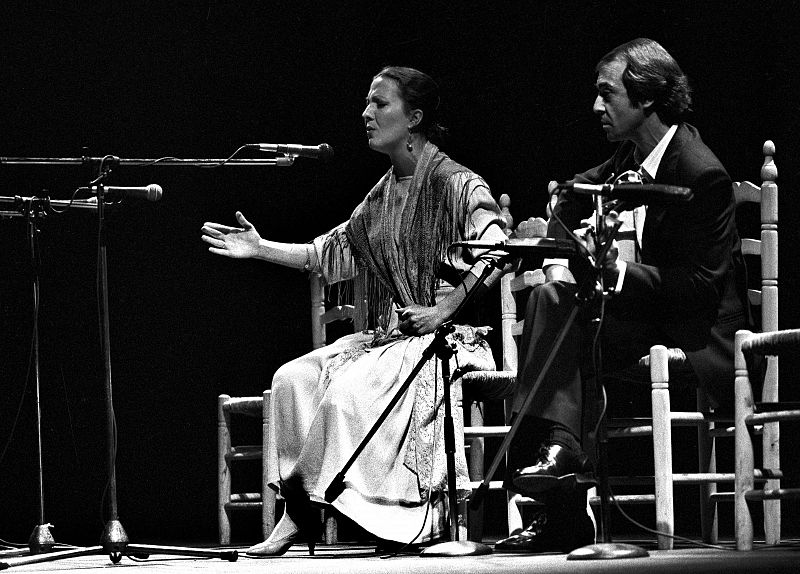 Actuación en la III Cumbre Flamenca junto a Pepe Habichuela (1985)