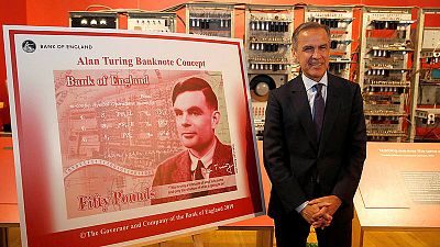Alan Turing - El matemático que descifró el código nazi, imagen del billete  de 50 libras 