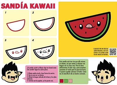 Kawaii, el estilo ideal para que los niños comiencen a dibujar 