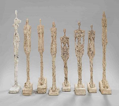 15 escultores famosos y sus obras más emblemáticas Mujeres-venecia-1956-alberto-giacometti-yeso-yeso-pintadofondation-giacometti-paris_1539769938727