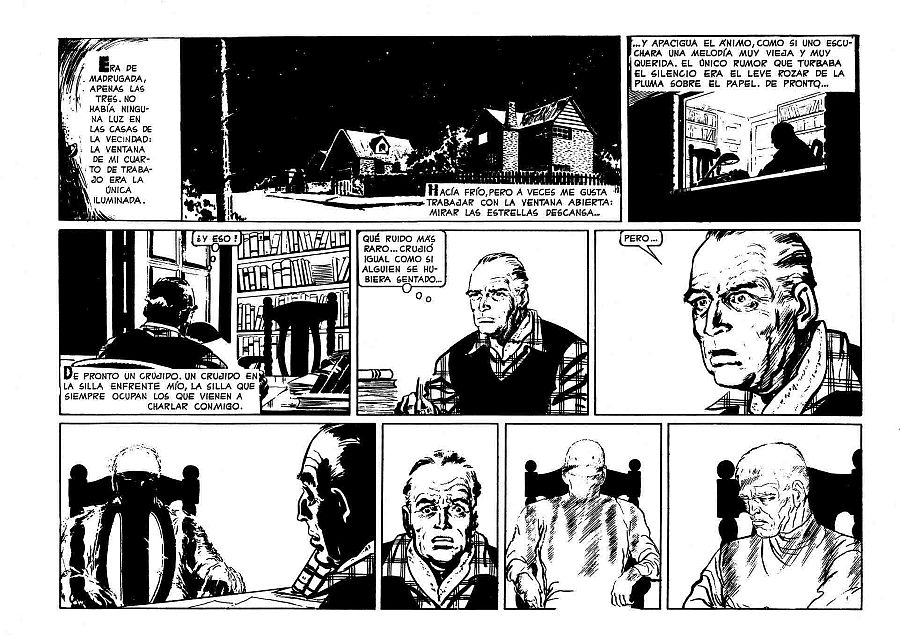 Página de 'El eternauta', de Oesterheld y Solano López