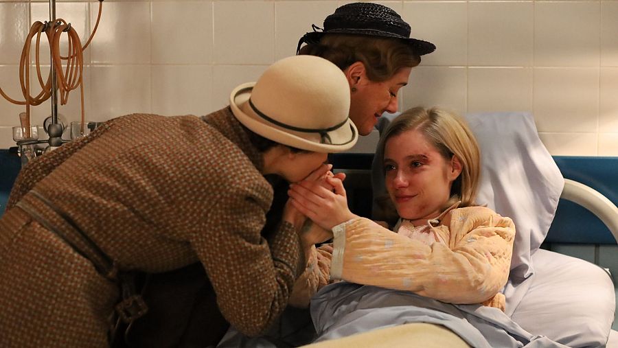 Laurita se recupera en el hospital tras el accidente