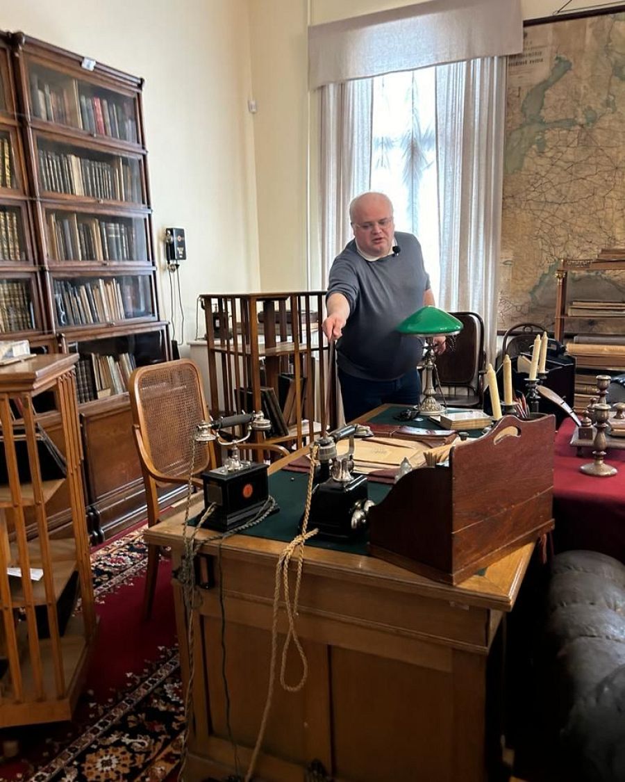 El despacho de Lenin en el Kremlin