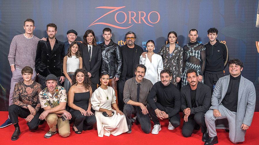 El reparto de 'Zorro', protagonizada por Miguel Bernardeau